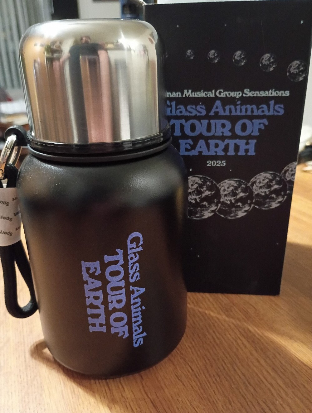 Glass Animals Tour of Earth 2025 Insulated Thermos- VIP Exclusive Merch